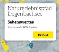 Adresse auf der Kartenansicht