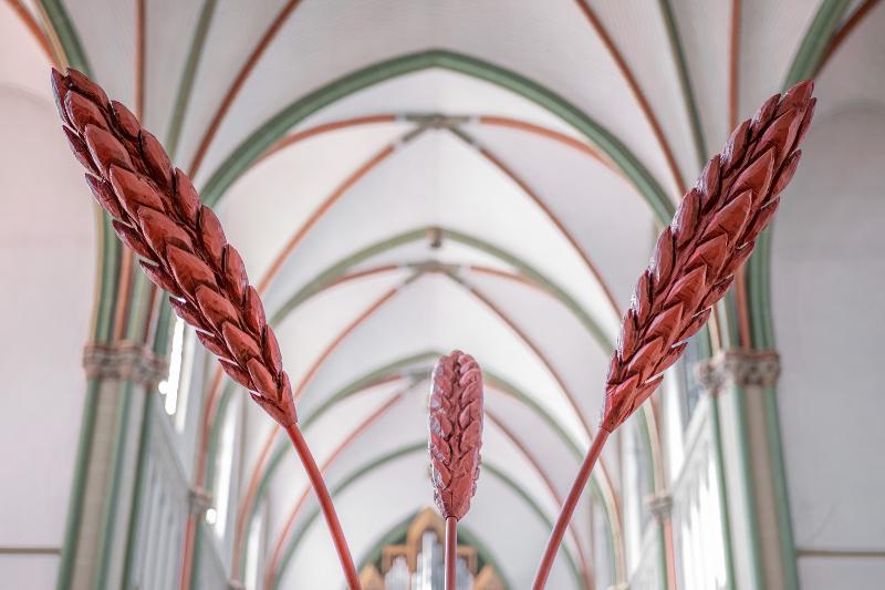 Paul Diestel, Installation Erntedank, Heilig Kreuz Münster