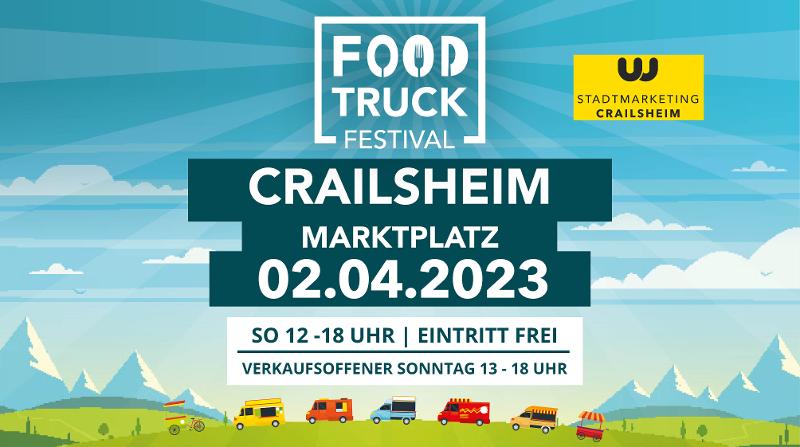 Flyer mit Infos zum Foodtruck-Festival