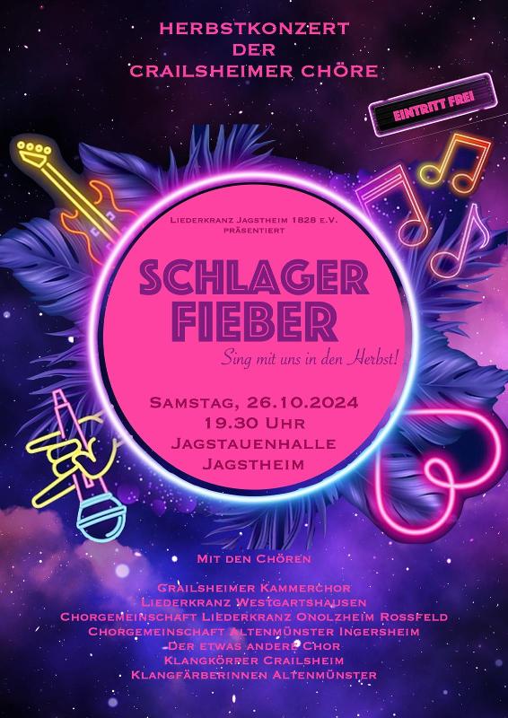 Plakat Schlagerfieber Plakat Schlagerfieber