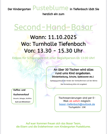 Flyer der Veranstaltung