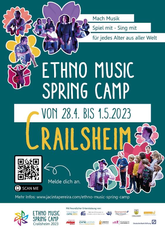Flyer zum Ethno Music Spring Camp