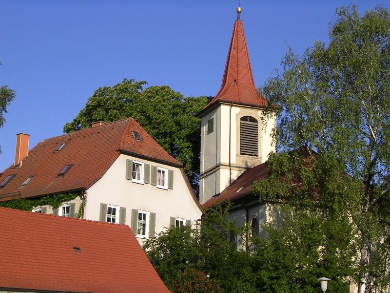 Bild der alten Kirche Bild der alten Kirche