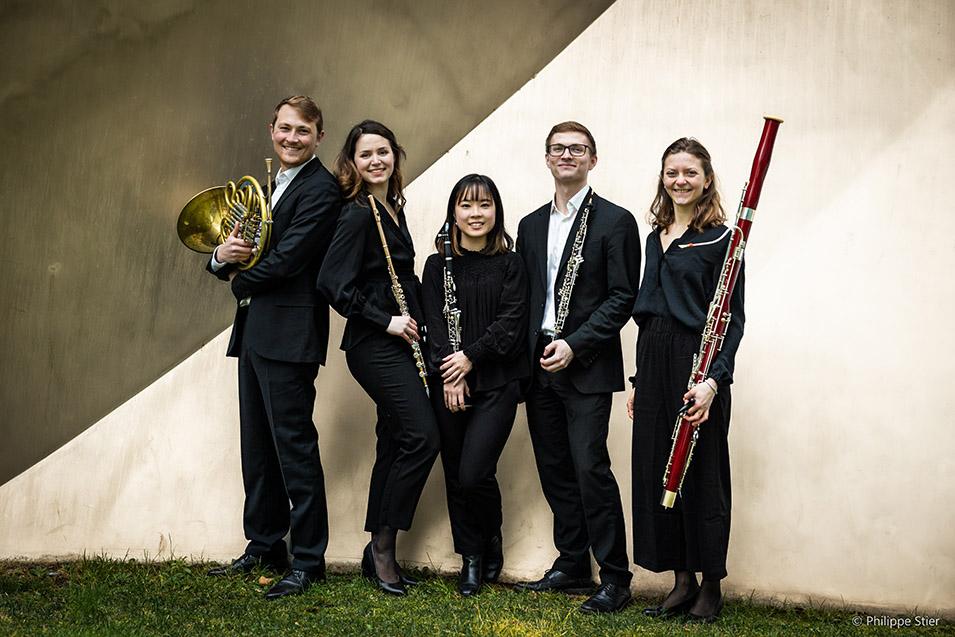 Gruppenbild des Astraios-Quintett