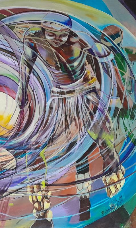 Bild das in der Ausstellung erscheint