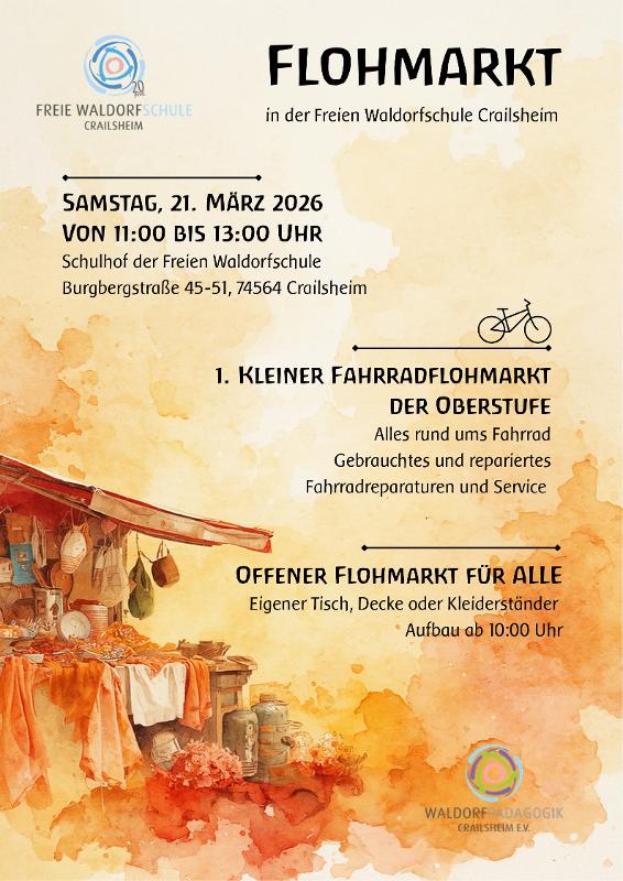 Plakat mit Infos zur Veranstaltung