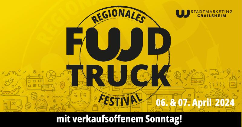 Grafik mit Informationen zum Food-Truck Festival