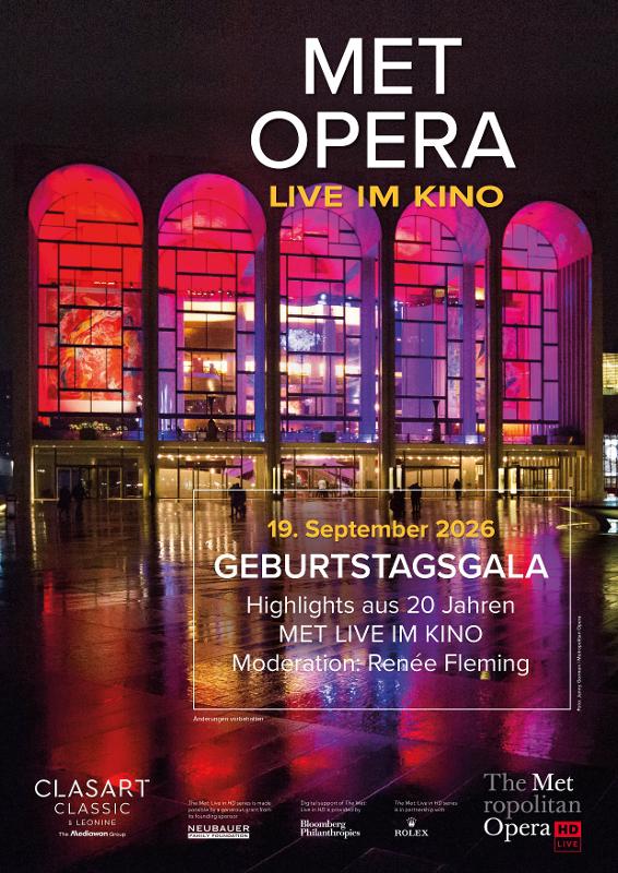 MET Geburtstagsgala Plakat
