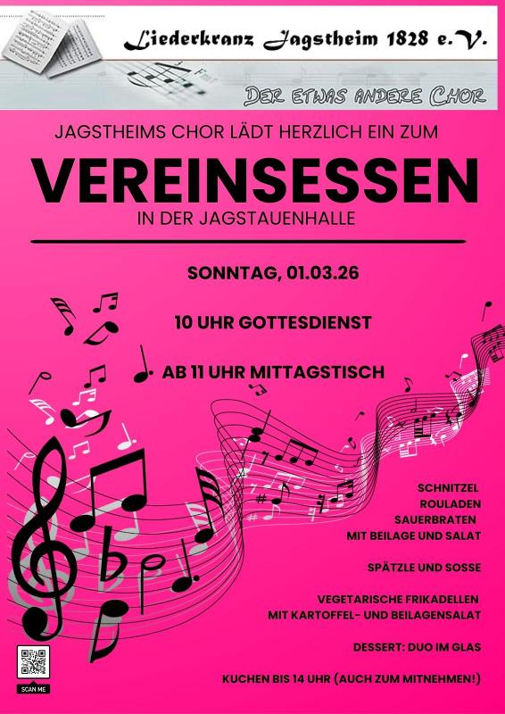 Plakat mit Infos zur Veranstaltung