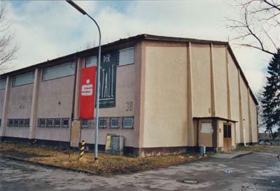 Alte Turnhalle heutige Reithalle Stall auf dem Jahr 1996