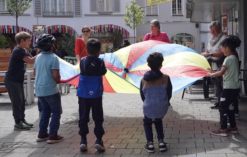 Bild von spielenden Kindern