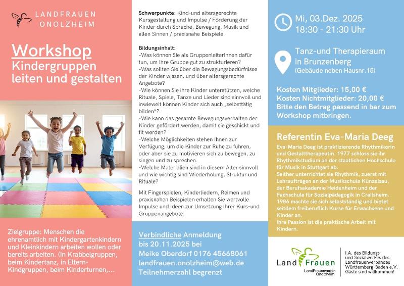 Workshop-Flyer Workshop-Flyer