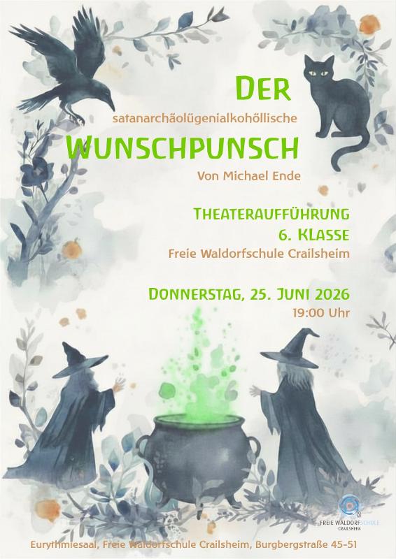 Plakat mit Infos zur Veranstaltung
