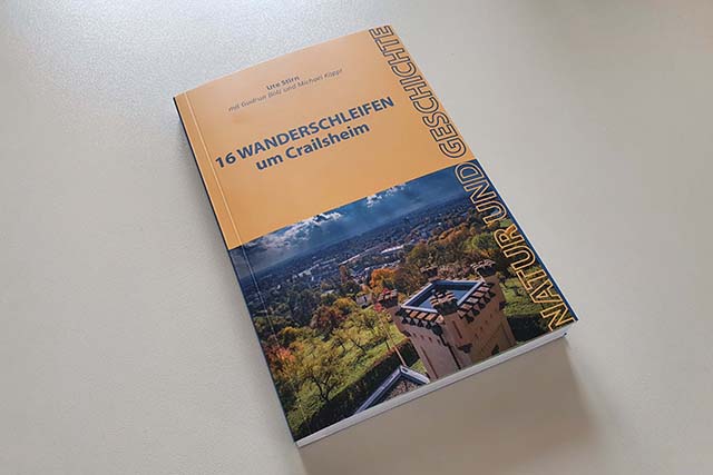 Cover des Wanderführers „16 Wanderschleifen um Crailsheim – Natur und Geschichte“