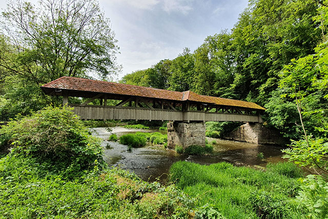 Brücke im Jagsttal